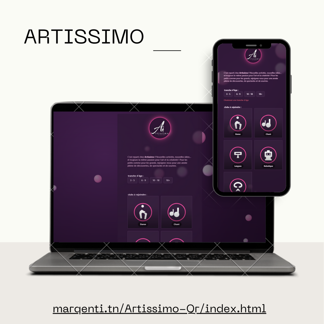 Artissimo : Digital Marketing Complet