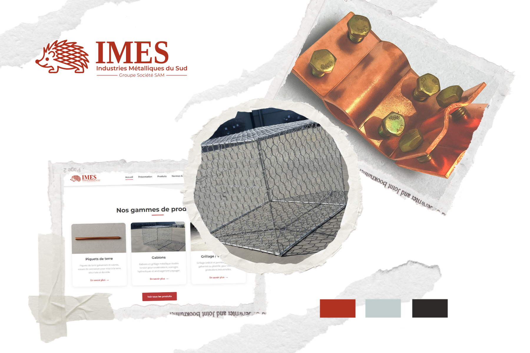IMES - Identité visuelle premium